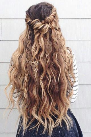 Mermaid Crown Hairstyle