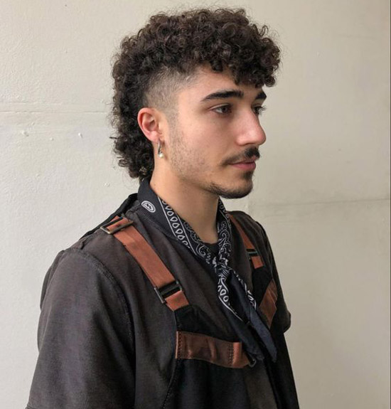 Curly Mexican Mullet