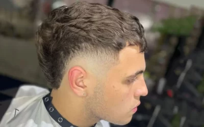 Burst Fade Mullet