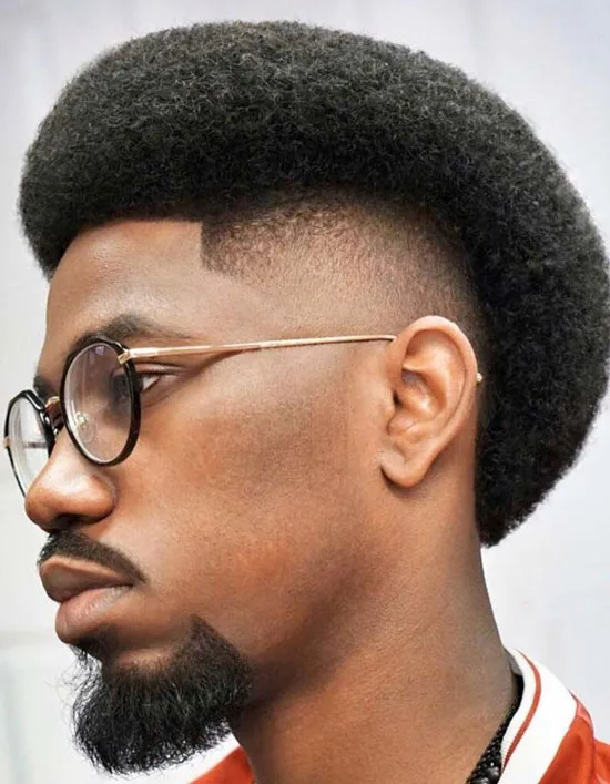 Side Fades With Micro Afro