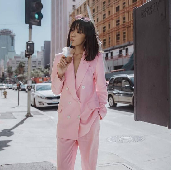 Mid Length Bob with Fringe