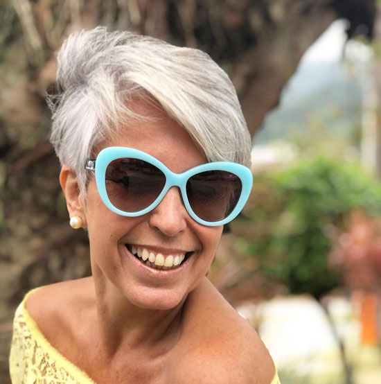 Platinum Blonde Inverted Bob