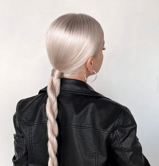 Twisted Ponytail for Business