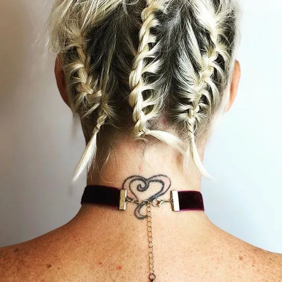 Ugly Thin Braids with Frosted Tips