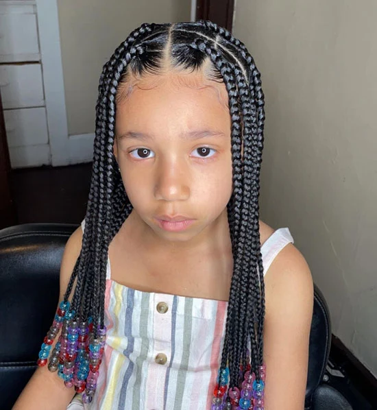 Box Braids For 7,10,11-Year-Olds: Super Fun Ways To Style Your Kids