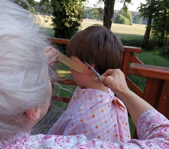 Hairdos for Amish Kids