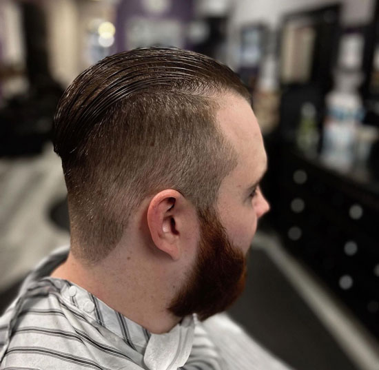 Undercut with Slick Back