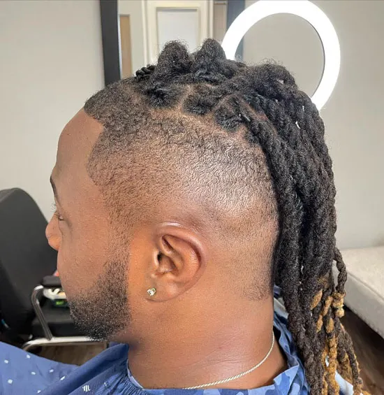 Burst with Twi Strand Twist