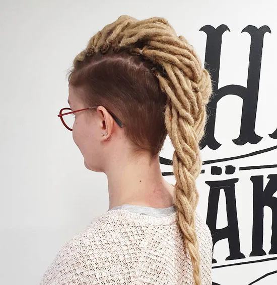 Dreadlock Mohawk Braids